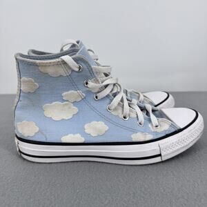 Converse Chuck Taylor All Star Shoes Youth Size 5 Blue Cloud High Top Sneakers